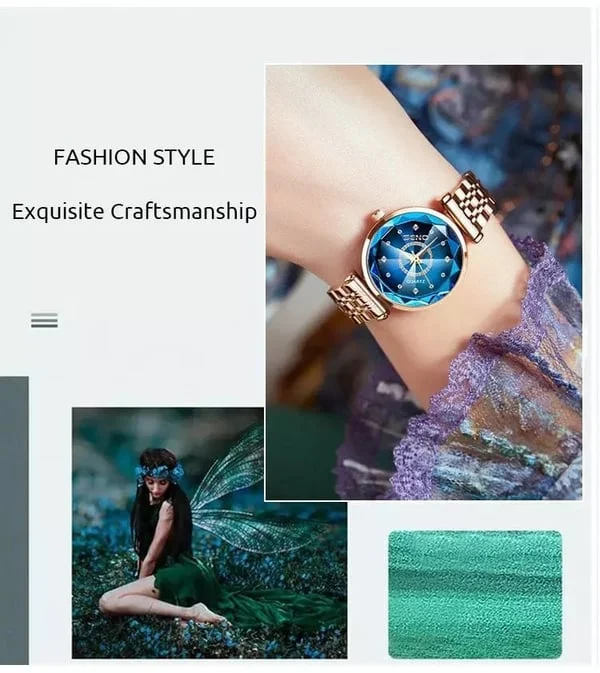 Starry Womens Stainless Steel Watch