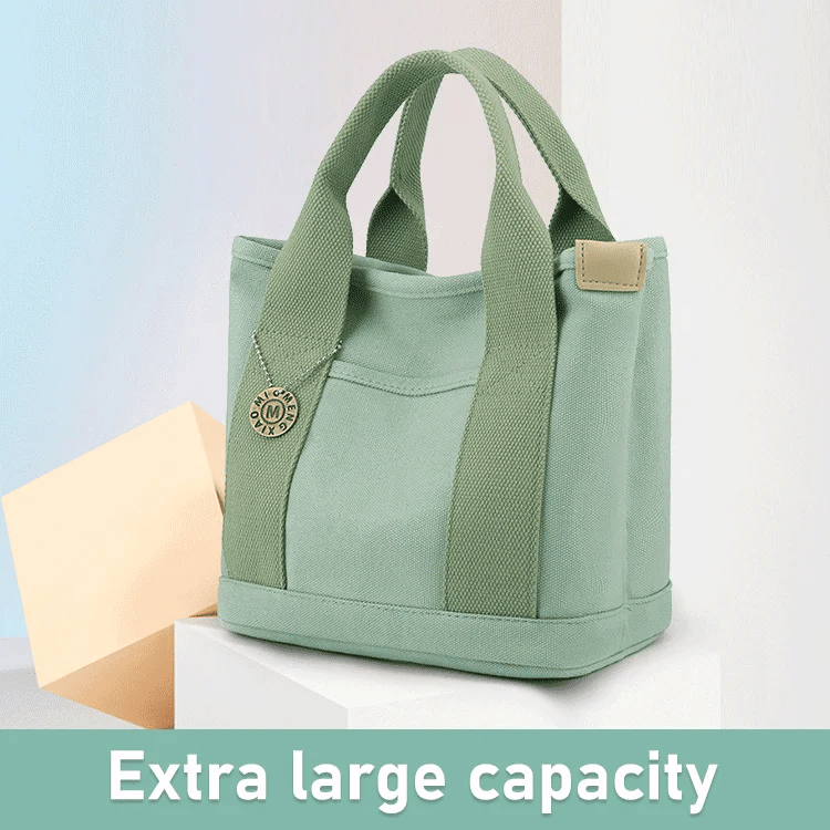 Large capacity multi pocket handbag