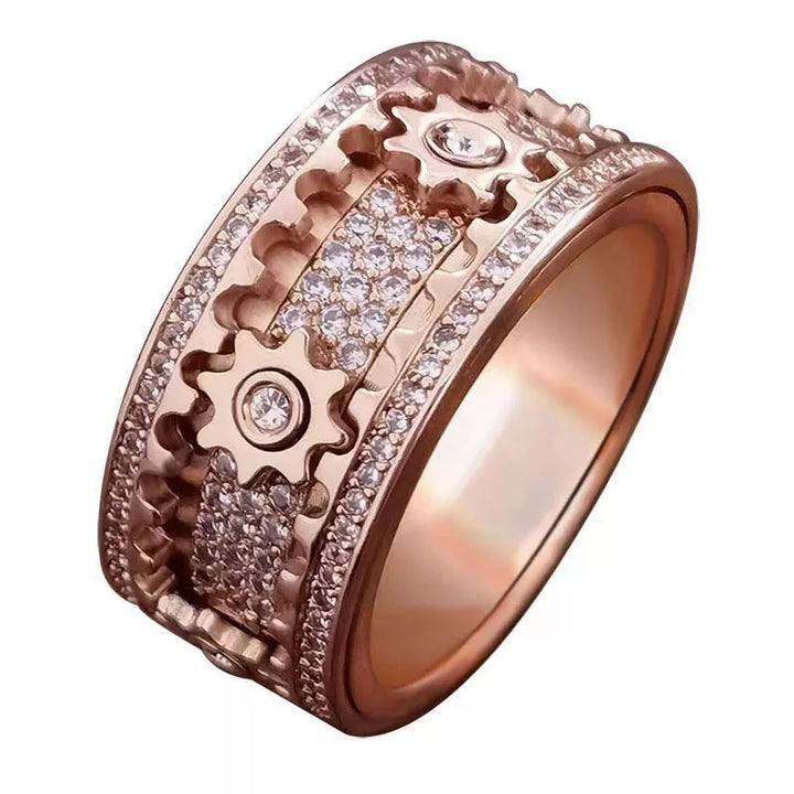 GEAR DIAMOND RING