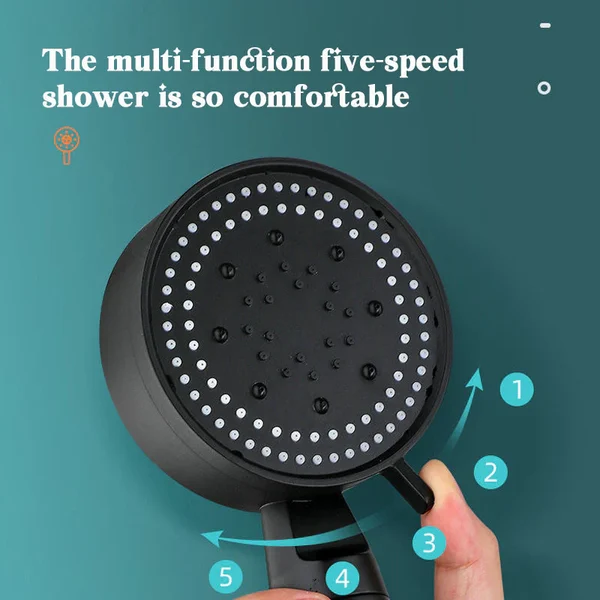 Multi functional High Pressure Shower Head