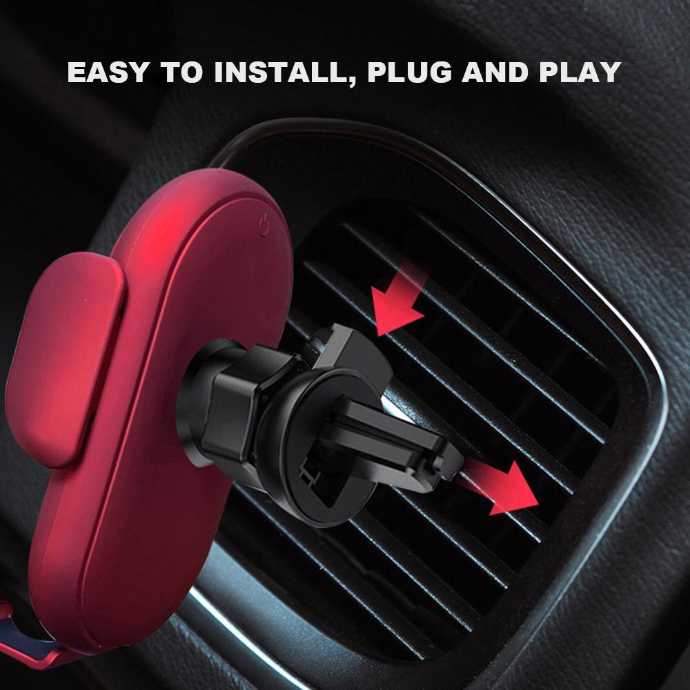 Car Wireless Auto Sensing Charger Phone Holder
