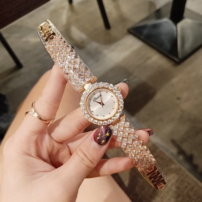 Shining 5A Cubic Zircon Watch