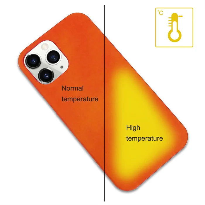 Thermal Sensor Discoloration Mobile Phone Cover