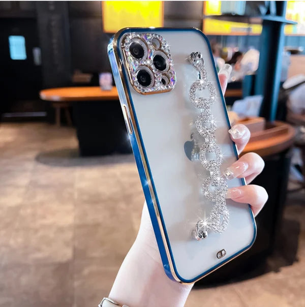 Diamond bracelet phone case