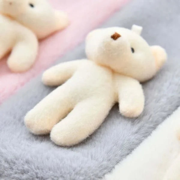 🔥Cute Bear Plush Bib For Adult And Child🔥