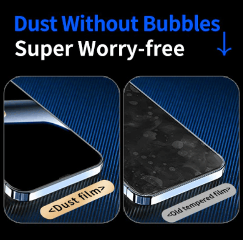 Anti Spy Screen Protector With Auto Alignment Kit For iPhone