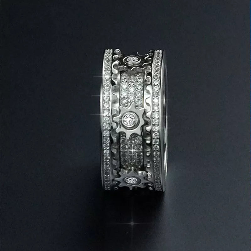 GEAR DIAMOND RING