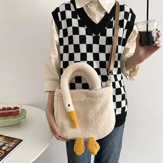 Cute Goose Tote Bag