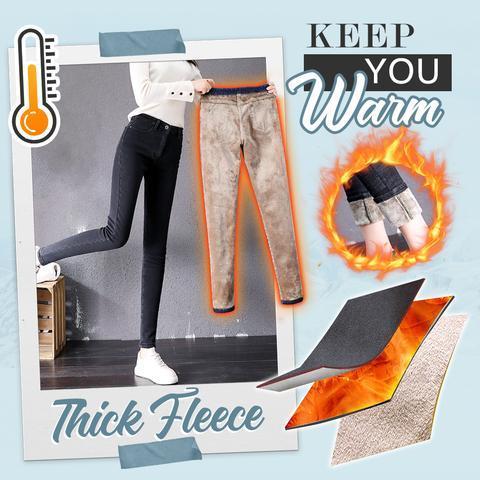 Winter Fleece Lined Thick Jeggings