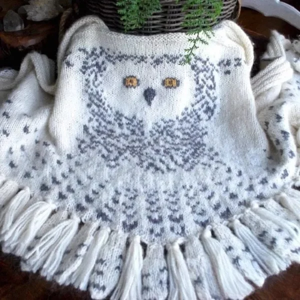 2022 NEW RETRO OWL SCARF
