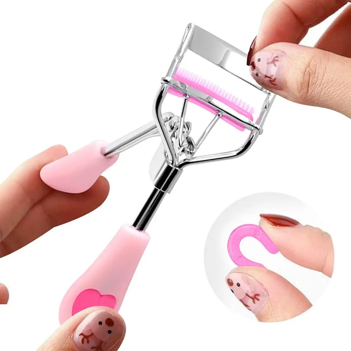 Eyelash Curler with Brush