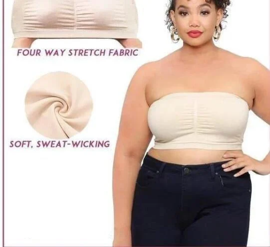 Pure Comfort Wireless Strapless Bra