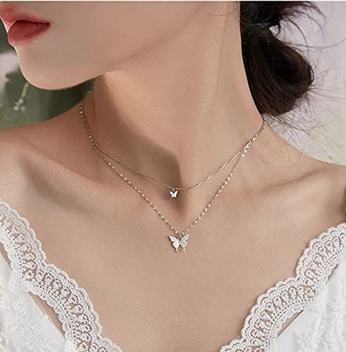 Butterfly Layered Necklace