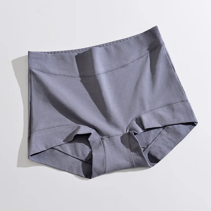 Womens Large Size High Waist Cotton Graphene Crotch Antibacterial Panties
