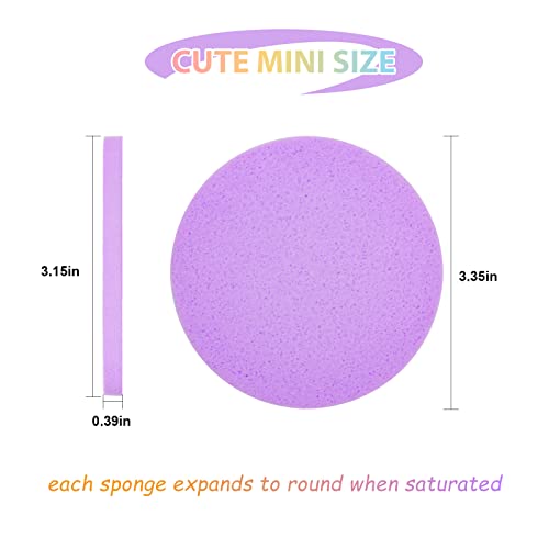 12Pcs Facial Compressed Facial Sponges