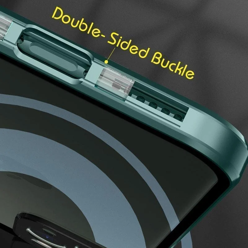 2022 Double Sided Buckle iPhone Case