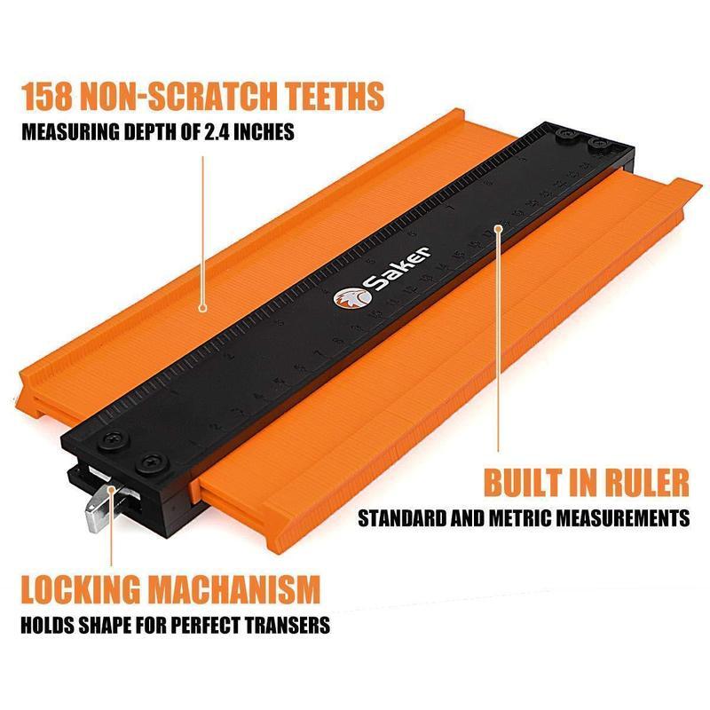 Saker Contour Gauge Profile Tool