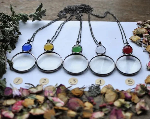 Magnifying Glass Necklace gift