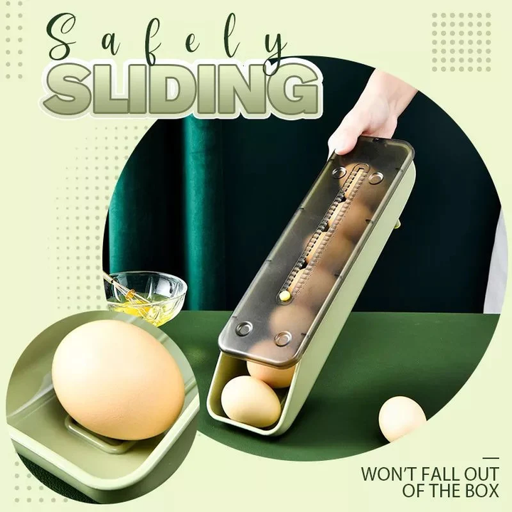 SAFE SLIDING EGG BOX