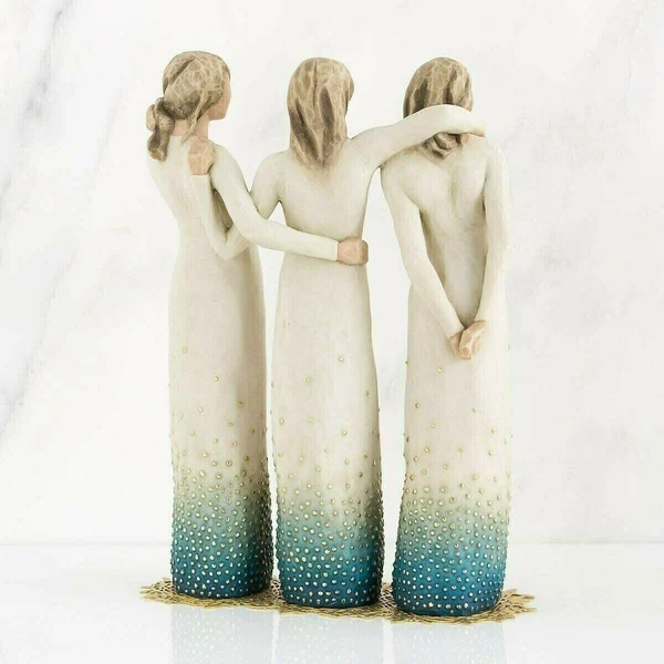 By My Side Sculpted Hand Painted Figure