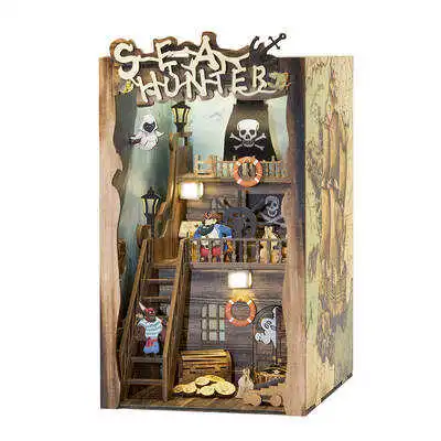3D Wooden Puzzle Booken