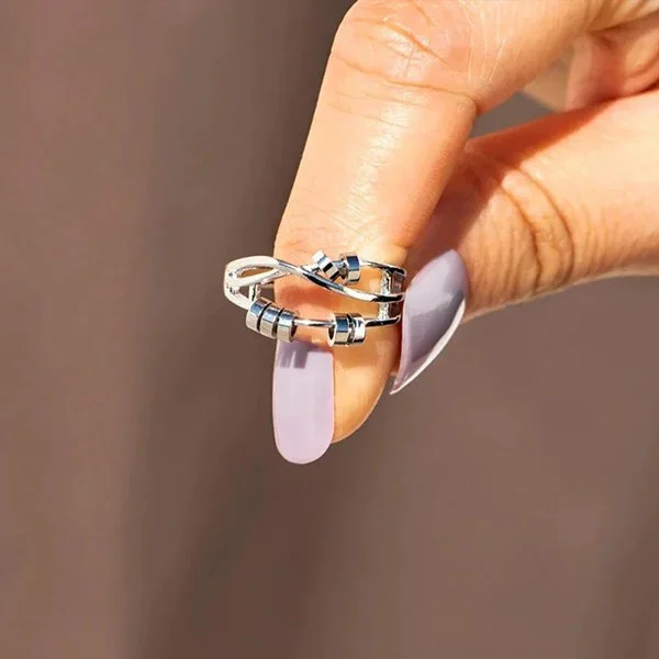Enamel Fidget Ring