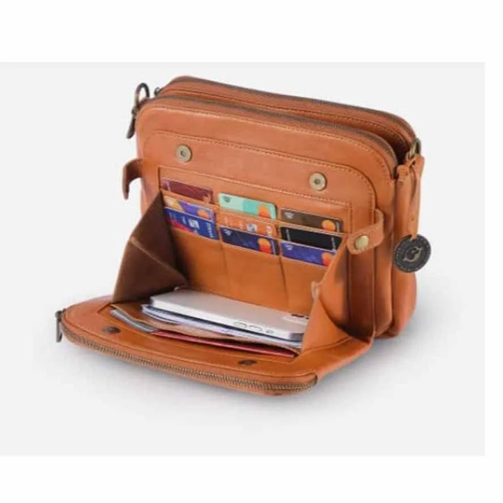 Crossbody Leather Shoulder Bags and Clutches