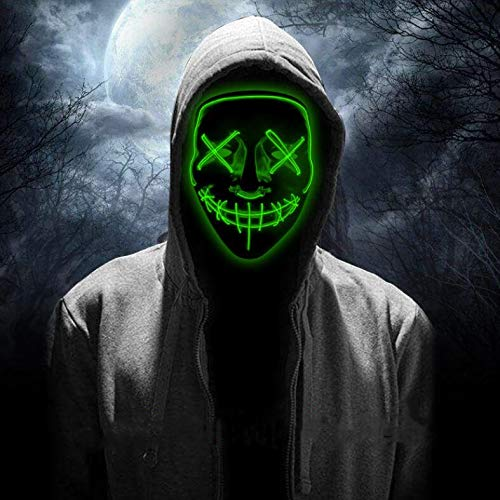 Led Halloween Purge Mask