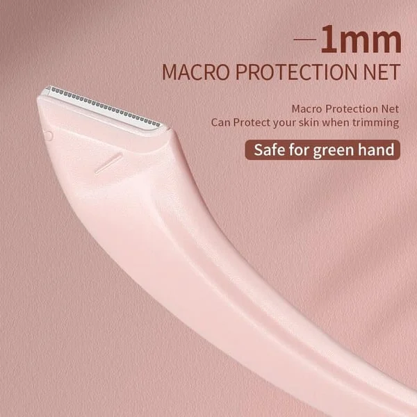 Crescent eyebrow trimmer set eyebrow scissors with comb