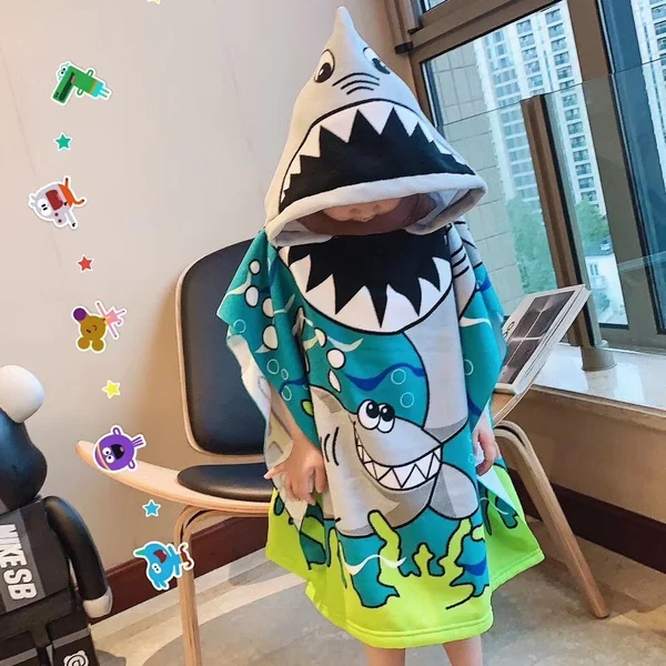 Childrens cape bath towel
