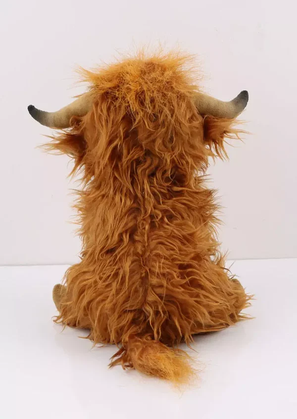 Eco Friendly Scottish Highland Cow Soft Plush Toy
