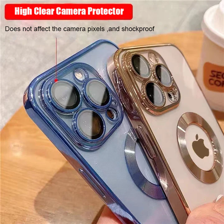 TRANSPARENT ELECTROPLATED IPHONE CASE
