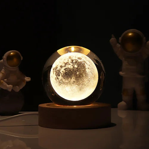 3D Planet Crystal Ball