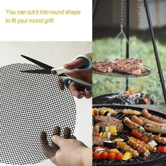 Non stick BBQ Grill Mesh Mat