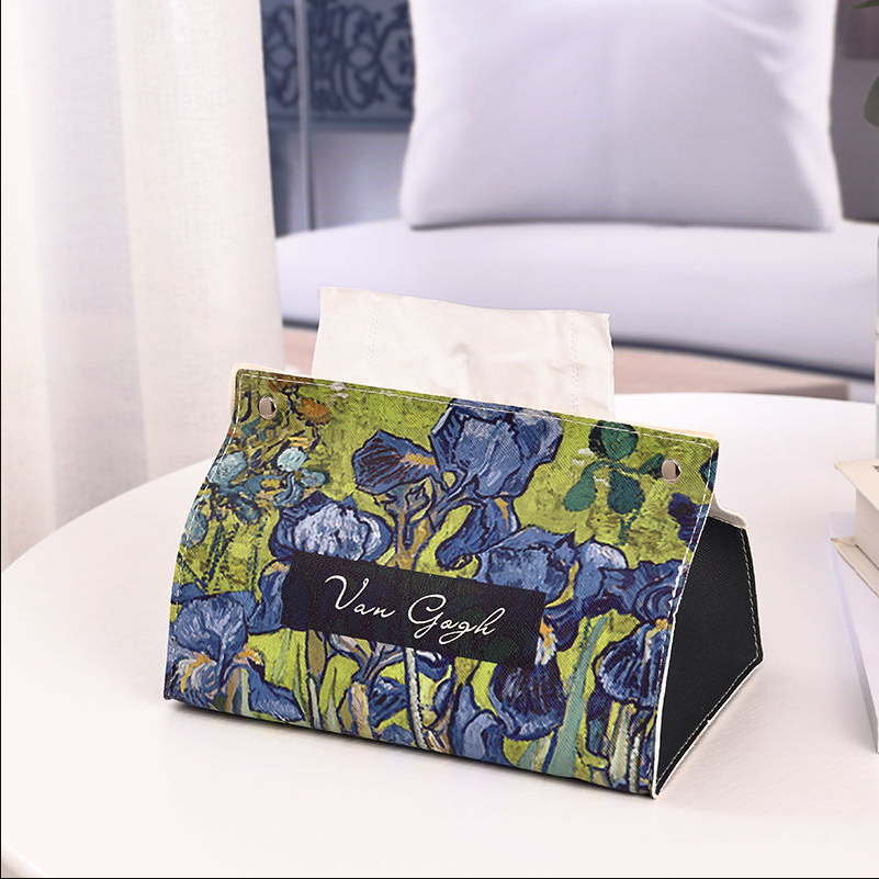 Van Gogh Oil Painting Tissue Box