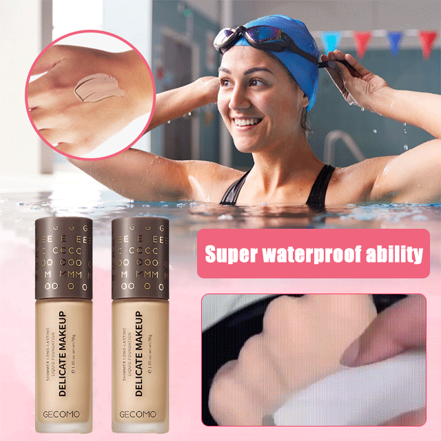 Concealer Shimmer Lasting Liquid Foundation