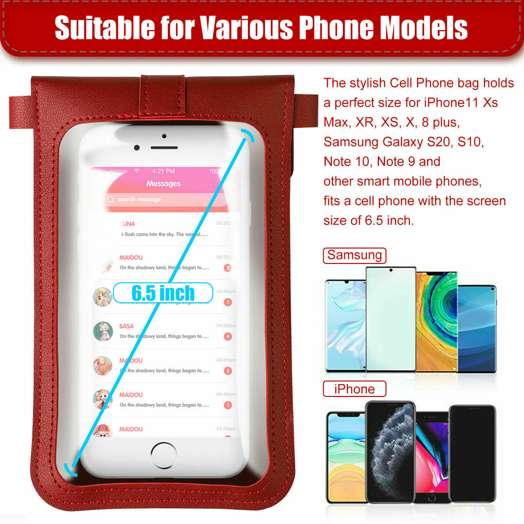 Touch Screen Cell Phone Purse