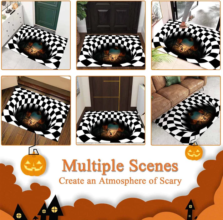 3d IT Illusion Carpet Floor Mat