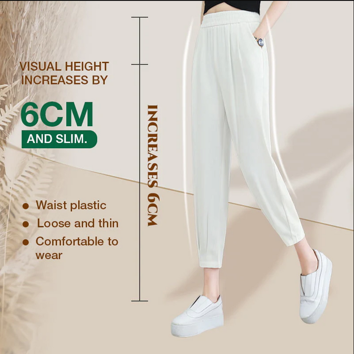 Womens Casual Cooling Straight Pants