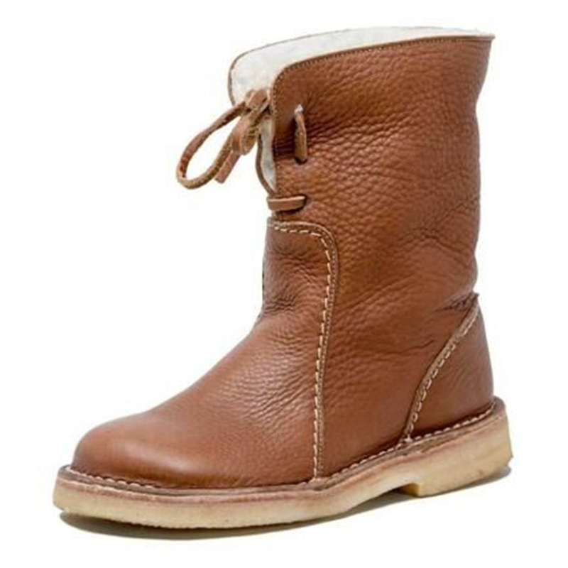 Ladies high top flat shoes stretch boots