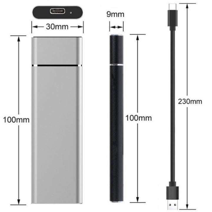 6TB 8TB 4TB 2TB Ultra Speed External SSD  Portable  Large Capability Mobile Solid State Drive for Laptops Desktop