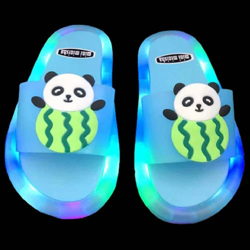 LED Happy Slippers For Children