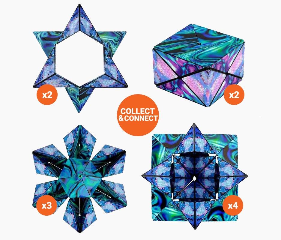 CHANGEABLE MAGNETIC MAGIC CUBE