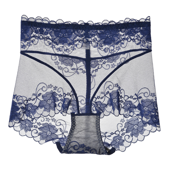 Mesh See Through Tummy Tucking Hips Lifting Panties