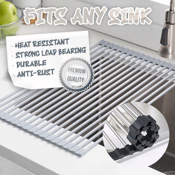 Roll Up Dish Drying Rack