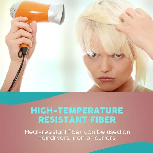 Seamless 3D Clip In Bangs Hair Extensions