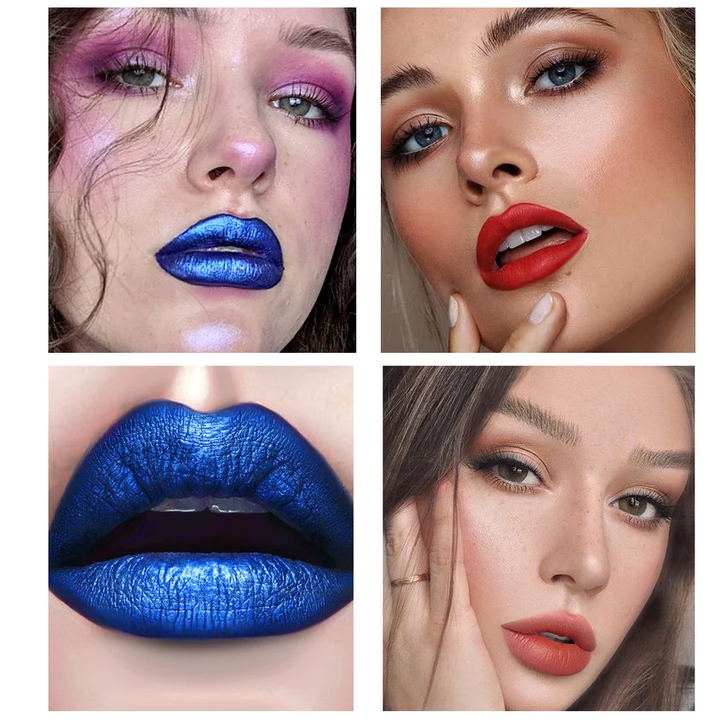 5 COLORS TEAR OFF LIP GLAZE MATTE LIQUID LIPSTICK TINT COLOR