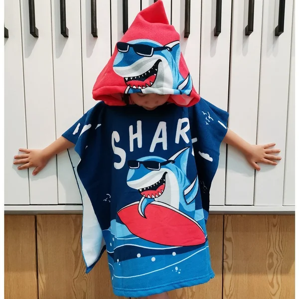 Childrens cape bath towel