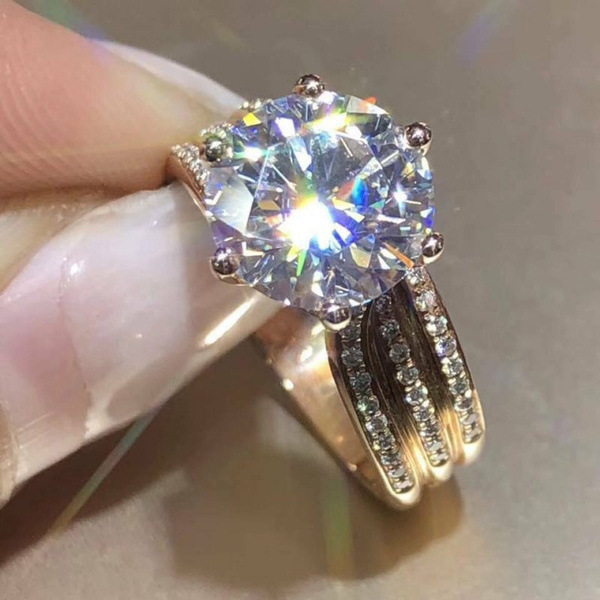 3 Carat Super Sparkling Diamond Ring