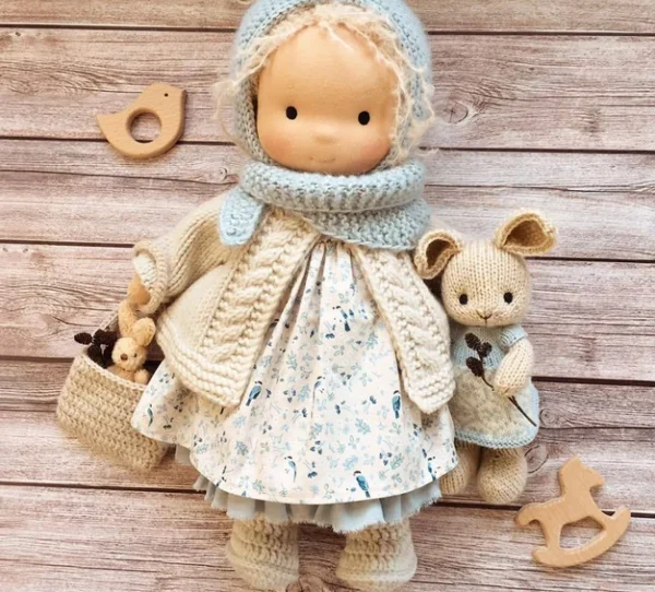 Handmade Waldorf Doll